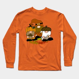 Fall Gnomes Long Sleeve T-Shirt